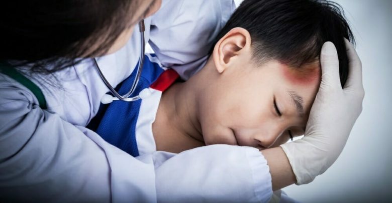 Post-traumatic headache with a migraine phenotype associated with prolonged recovery from a concussion
