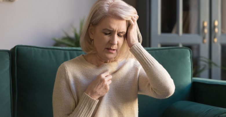 Migraines related to high blood pressure in menopausal women