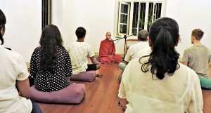 A time to meditate | Print Edition