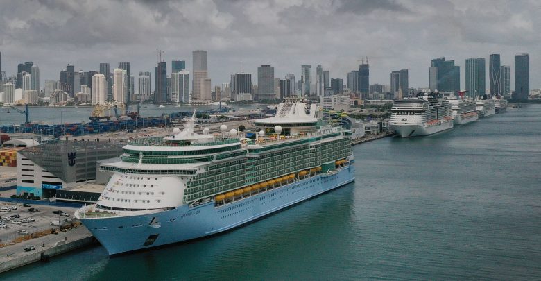 6 Covid cases were discovered on board a ship, according to Royal Caribbean; Stocks fall