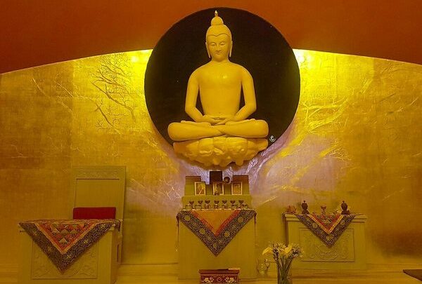 Large Stupa Bon for World Peace - Valle de Bravo, Mexico