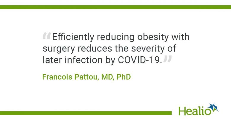 Previous bariatric surgery can lower the risk of poor COVID-19 results