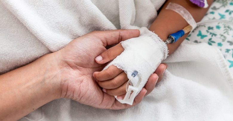 child with cancer