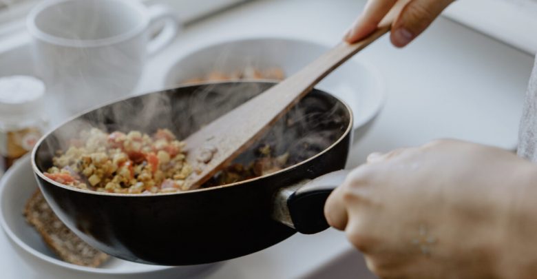 Pan of food