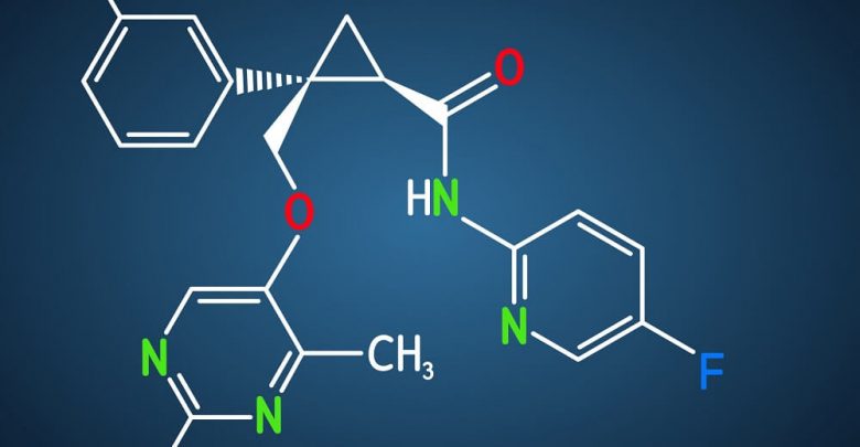 Lemborexant-molecule