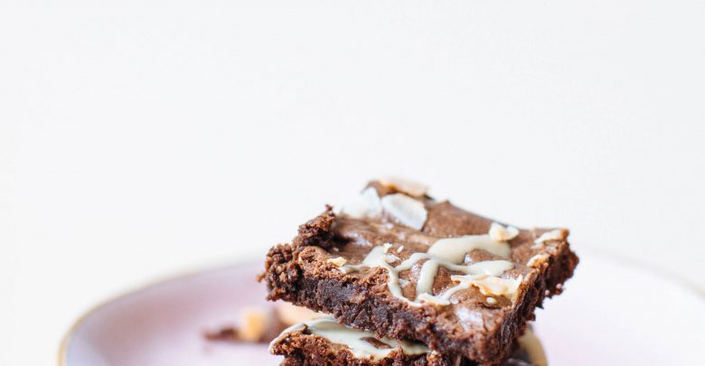Gooey Toasted Coconut Chocolate Brownies - Nutrition Stripped®