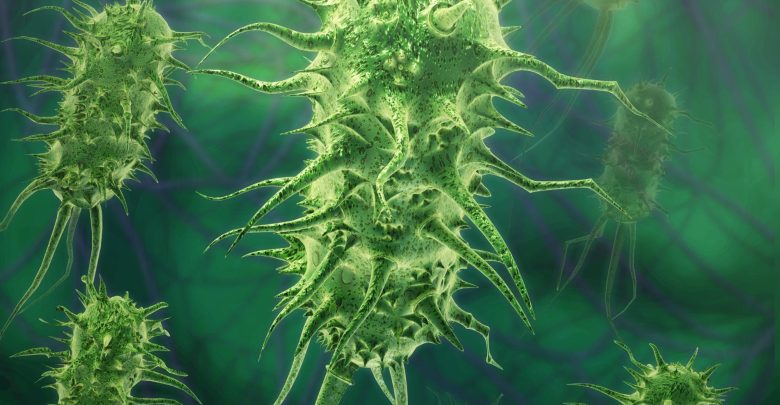 Green Bacteria Virus