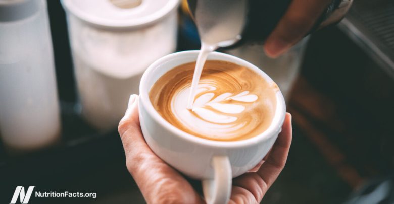 Coffee Benefits Blocked by Adding Milk?