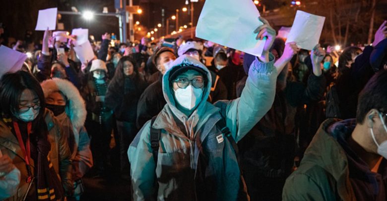 Protests against Covid controls erupt across China