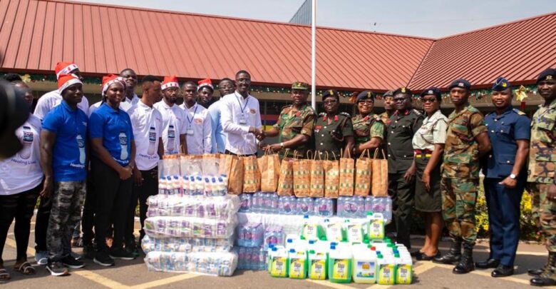 Yoga group donates to Korle-Bu, 37 Military Hospital