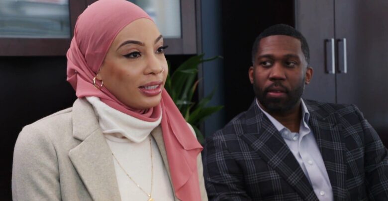 90 Day Fiancé: Happily Ever After?: Shaeeda Sween and Bilal Hazziez talking