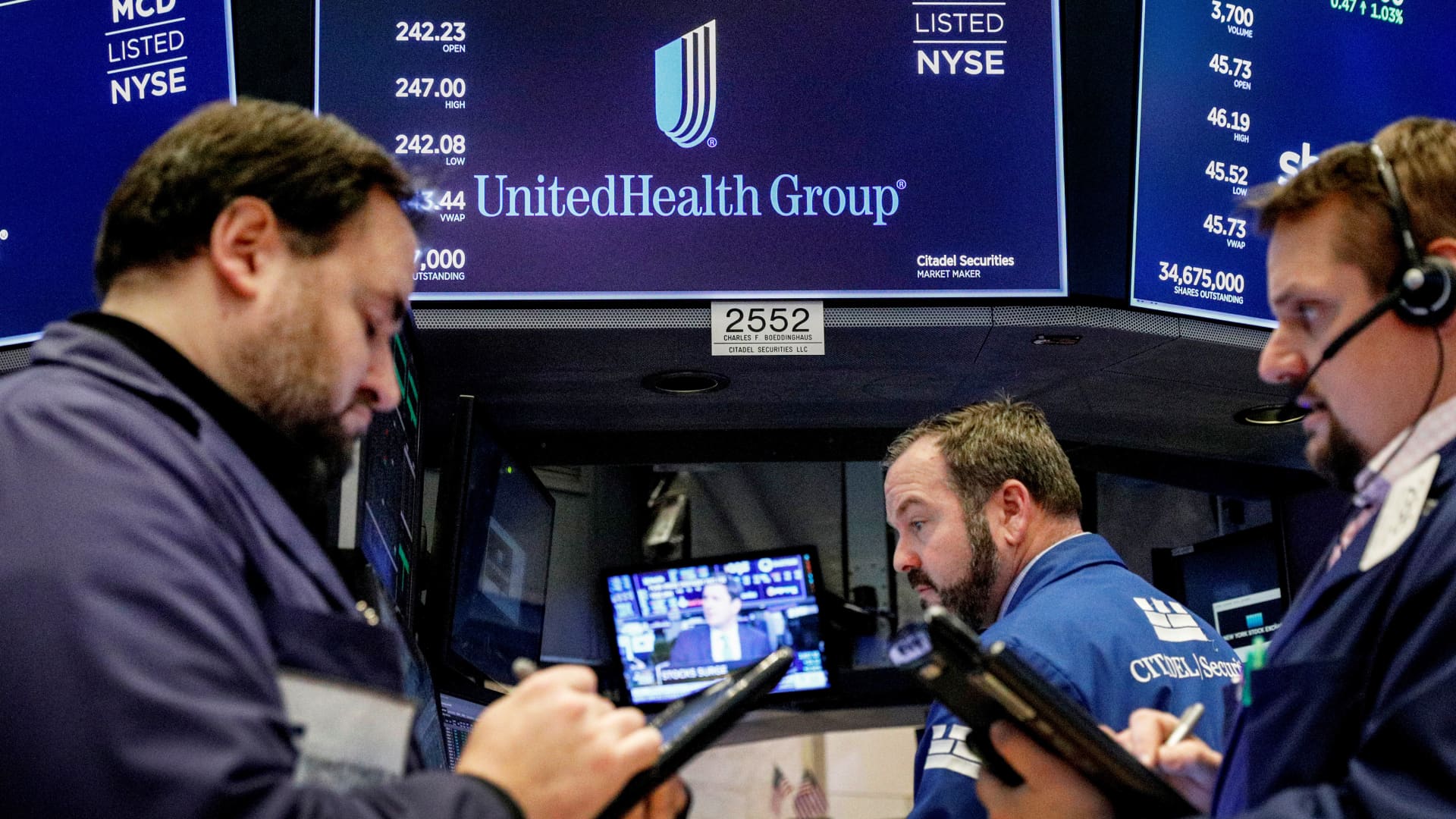 UnitedHealth is back and lifting other health-care stocks with it